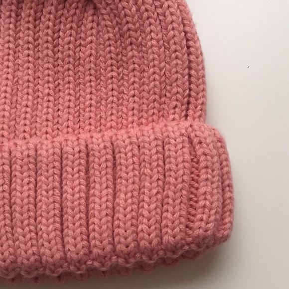 NWT Pink Toque - Faux Fur Pom Pom - Picture 4 of 7